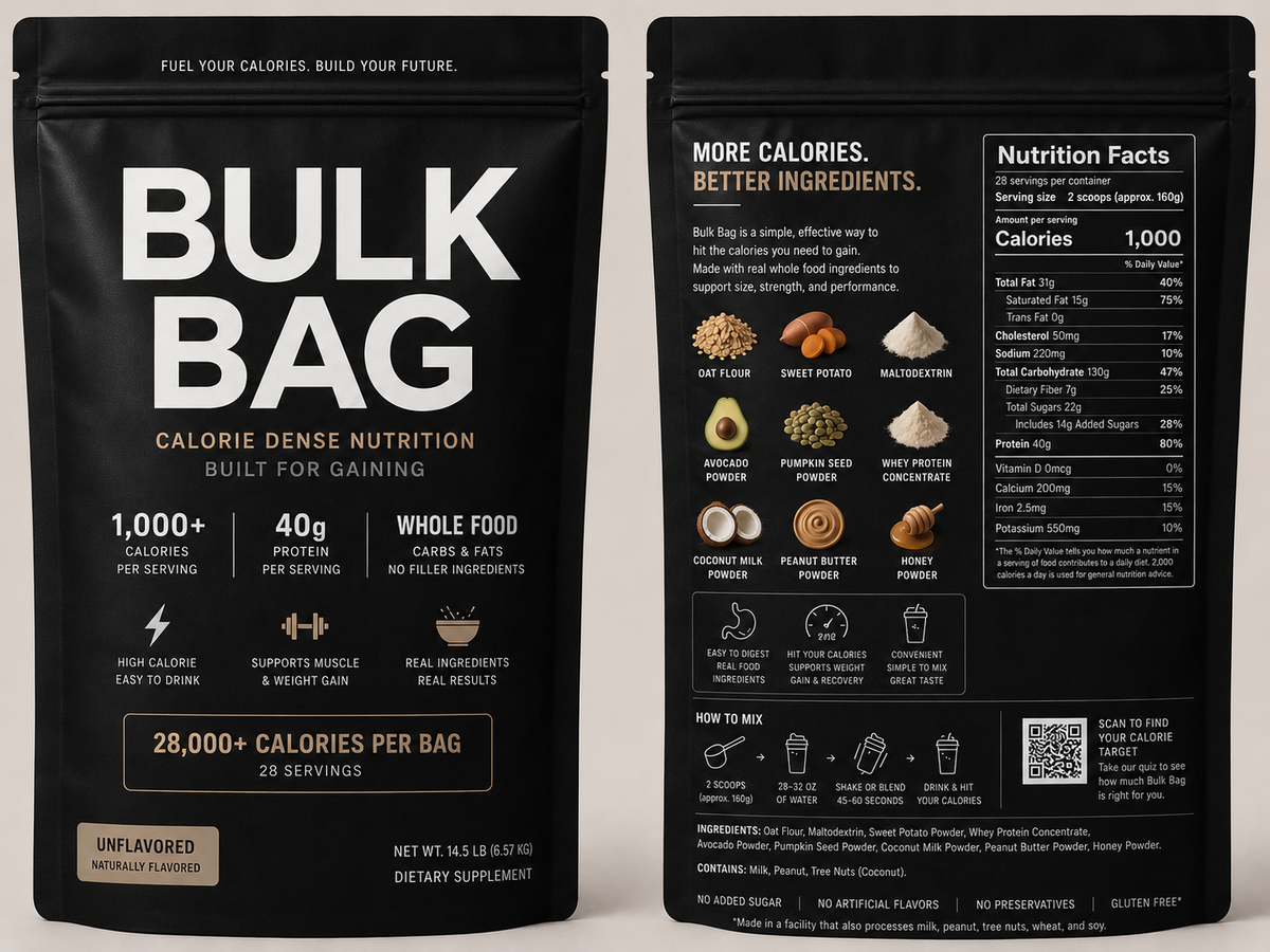 Bulk Bag - 28,000+ Calorie Mass Gainer